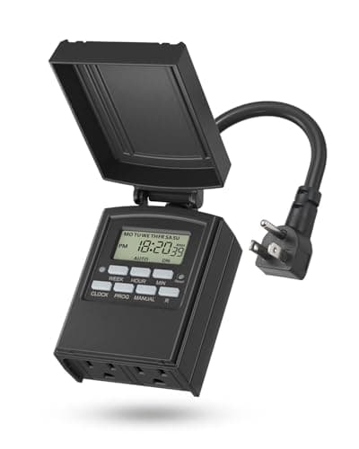 BN-LINK Outdoor 7-Day Programmable Timer Outlet, 2 Outlets from BN-LINK