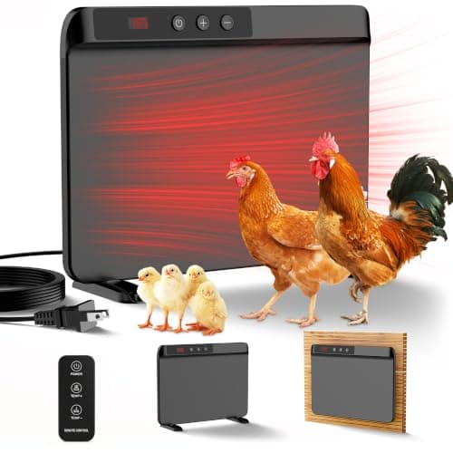 TIMEBAL Chicken Coop Heater, 200W UL Certified Radiant Panel from TIMEBAL