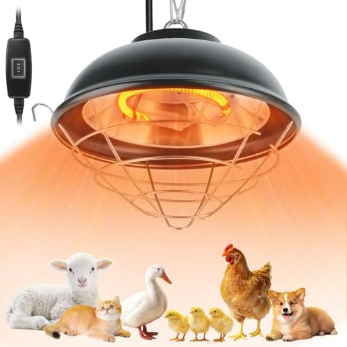 Poiyham 350W Carbon Fiber Coop Heater from Poiyham