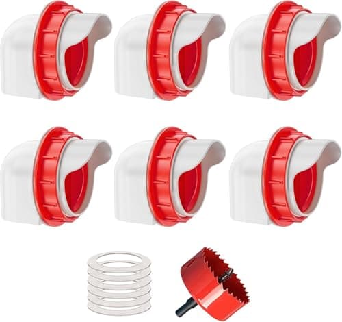 DIY No-Waste Feeder Port Kit, 6 Ports from Generic