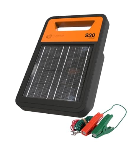 Gallagher S30 Solar Electric Fence Charger, 0.3J from Gallagher