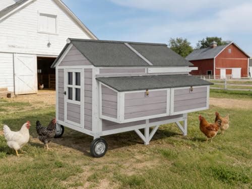 GUTINNEEN 68in Mobile Coop (8-12 hens) from GUTINNEEN