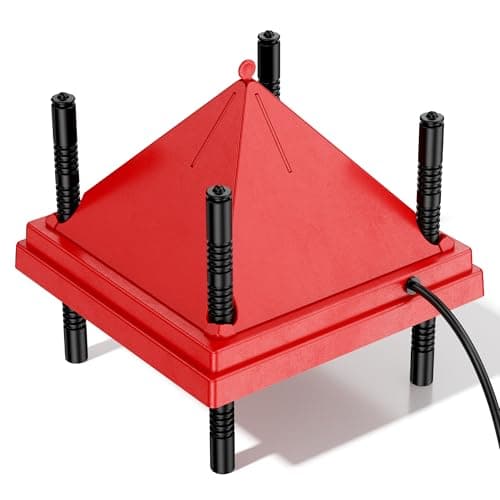 Chick Brooder Heater with Anti-Roost Cone, 10 x 10in from Generic