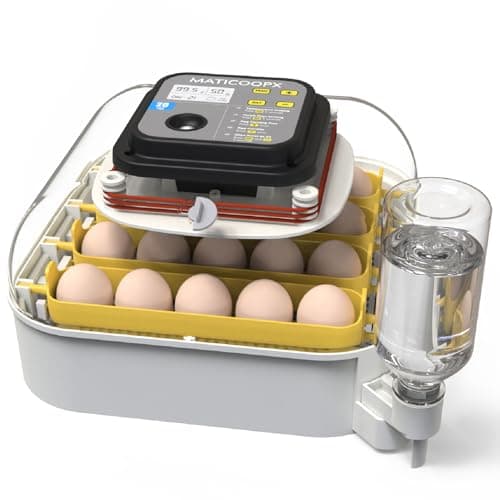 MATICOOPX 20 Egg Incubator with Candler from MATICOOPX