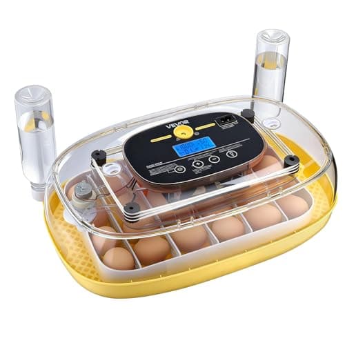 VEVOR 24 Egg Incubator with LED Candler from VEVOR