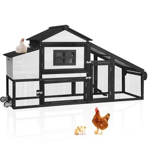 Aivituvin Mobile Chicken Coop with Wheels (2-4 hens) from Aivituvin