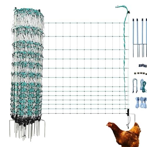 RentACoop Poultry Netting Electric Fence, 48in x 168ft from RentACoop