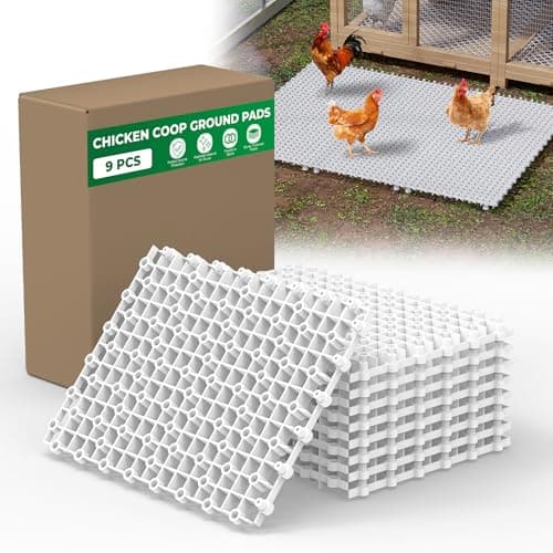 Forestchill Chicken Coop Ground Pads, 9-piece from Forestchill