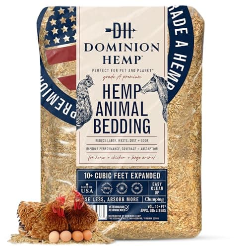 Dominion Hemp Premium Hemp Bedding, 285L from Dominion Hemp