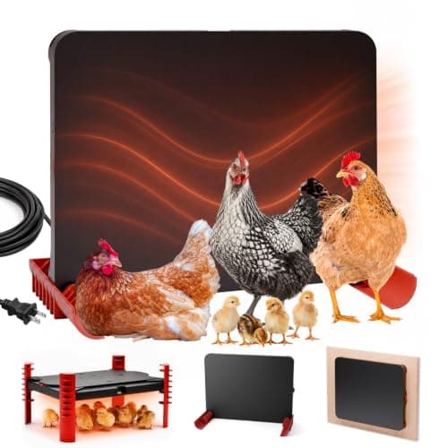 Smart Chicken Coop Heater, 150W Panel with Smart Thermostat from Generic