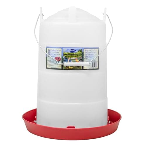 FARM-TUFF Easy Fill Plastic Poultry Waterer, 5 Gallon from FARM-TUFF