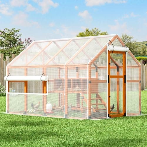 COZIWOW 9ft Extra Large Coop with Full Waterproof Cover from COZIWOW